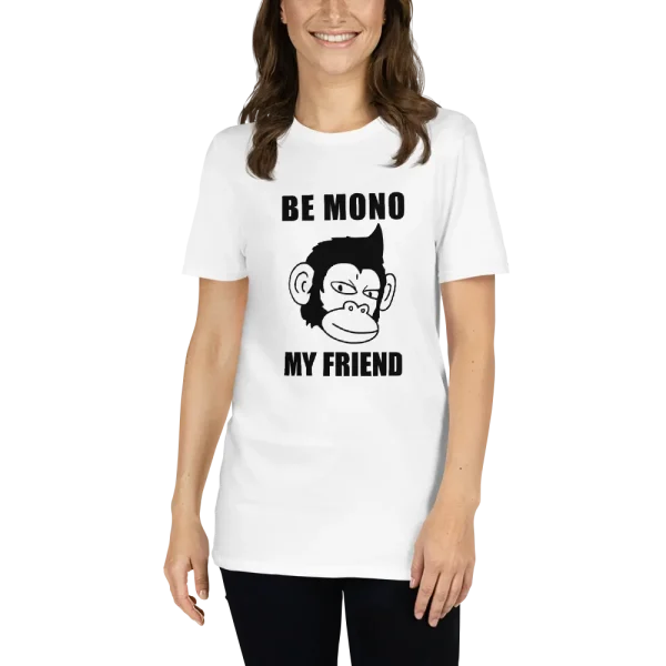 Camiseta Unisex Be Mono BL - Imagen 4